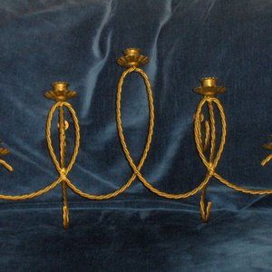 Home Interiors Wall Sconce Homco Brass